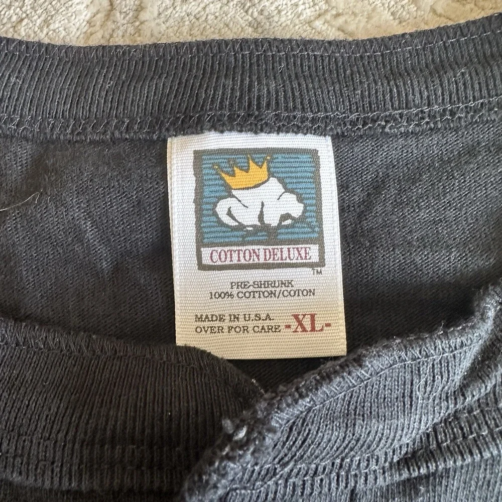 Vintage Cotton Deluxe Red Knights T-Shirt Single Stitch‎ Size XL - Picture 3 of 7